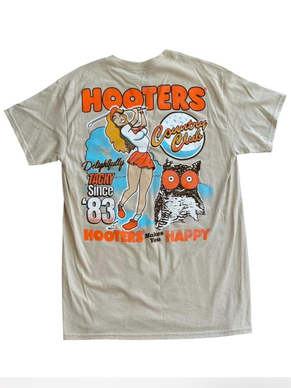 Hooters Country Club Retro Graphic Tee
